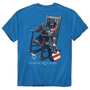 American Fido Classic Rockers Patriotic T-shirt M